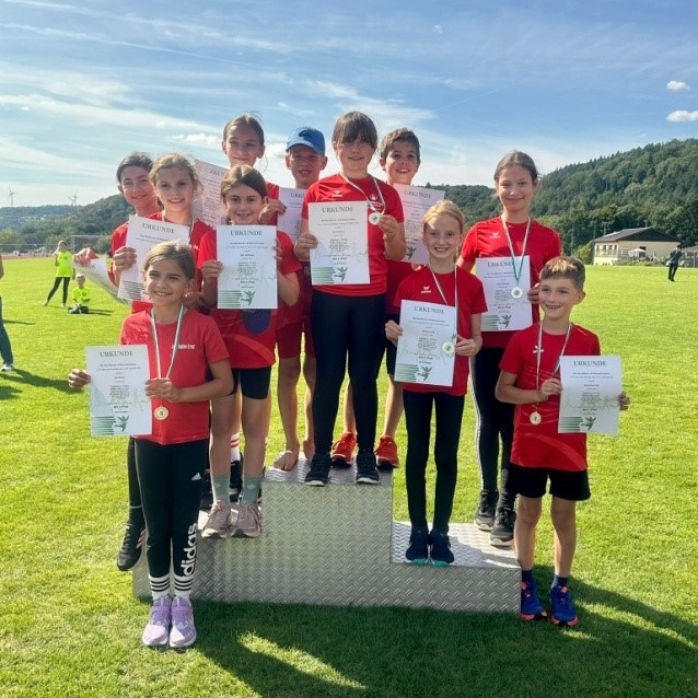 06.09.2025 LA Abschlussveranstaltung der Kinderleichtathletik Liga - In jeder Altersklasse unter den ersten 3 des Kreises